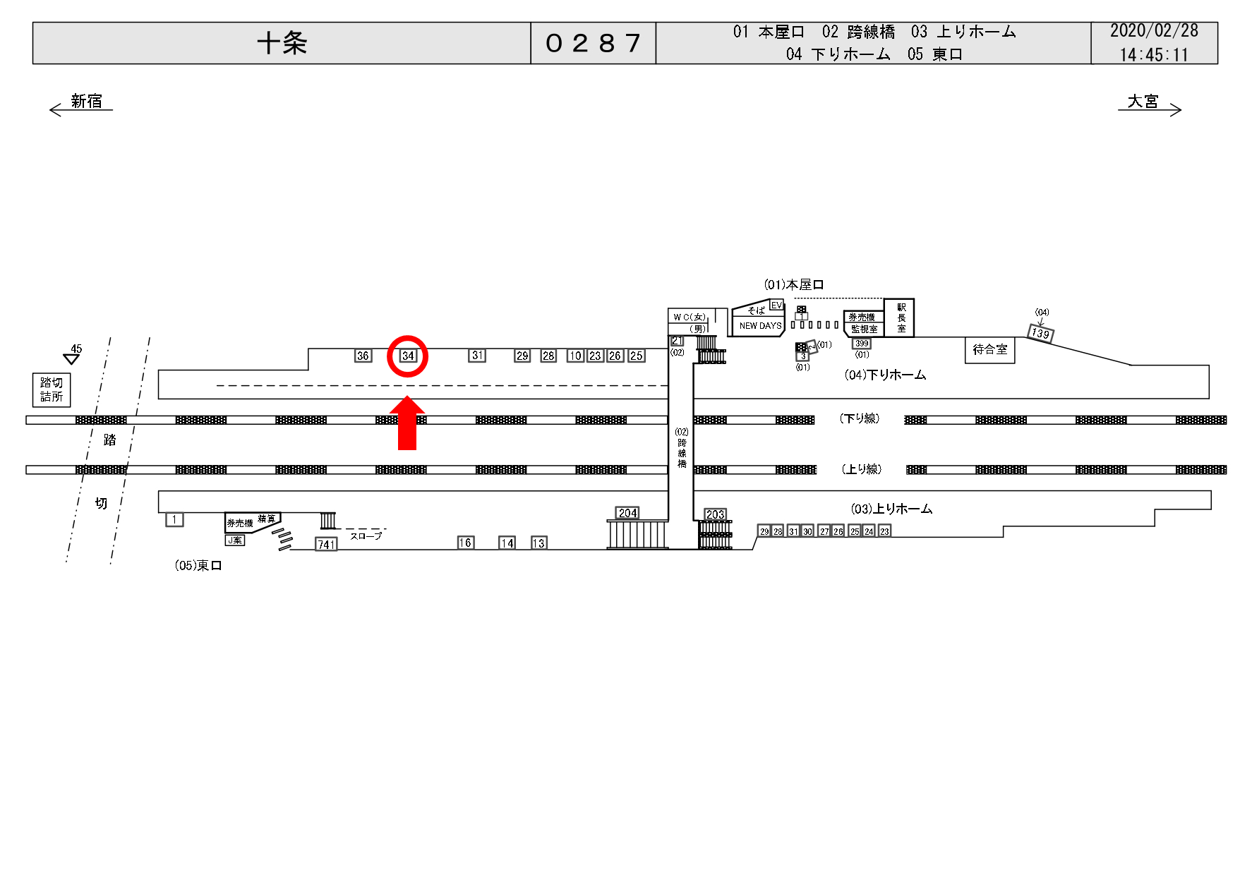 Jr東日本 十条駅 0287 04 034 駅看板 駅広告媒体一覧 駅看板 駅広告の駅看板検索君